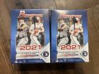 2021 Topps MLB Bowman Blaster Box Exclusive Green Parallels 72 Cards Lot Of 2!