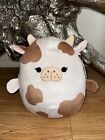 Squishmallow Mopey the Sea SeaCow 12”  Plush Cow Brown beige