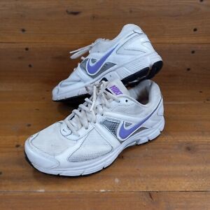 Nike Womens Dart 9 443868-101 White Running Shoes Sneakers Size 9.5