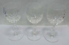 Vintage Mint Set of 3 Crystal Tramore Port Wine Glasses 4 1/4