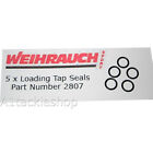 5 x Weihrauch HW57 Air Rifle Genuine Loading Tap Seal O Ring - Part No: 2807 #58