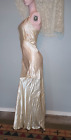 Antique Wedding Dress 1920s Gown Liquid Satin LACE Slip Coat Gown Veil Shell Bu.