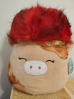 Squishmallow 14 Inch Zinabell The Cow Squish Doos Light Brown NWT