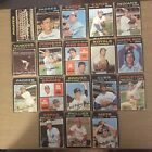 18 DIFF. 1971 TOPPS BB CARDS-GASTON,JENKINS,REGGIE,MAUCH