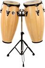 Latin Percussion City Series Conga Set with Stand - Natural Gloss