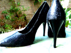 NEW~Frederick's of Hollywood~BLK PUMPS~Sexy 5