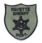 New ListingFAYETTE – SWAT – WEST VIRGINIA VA Sheriff Police Patch SUBDUED