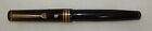 Wahl Eversharp Gold Seal Black Decoband Fountain Pen w/ 14K Nib