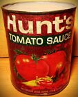 New ListingVintage Hunt's Spanish Style Tomato Sauce 1LB 13 OZ Metal Can Bottom Opened.