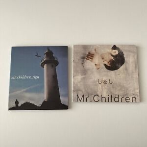 Mr.Children - sign & shirushi - USED single 2CD set japan J-POP