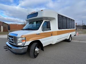 2013 Ford E450 Church Shuttle Bus Van, Lift, 18 Passenger + up to 3 Wheelchairs
