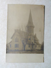 E263 Postcard RPPC Methodist Church Lena IL Illinois