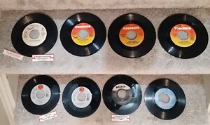 New ListingOld School Country On Vinyl, 8 Record Mix, 45rpm