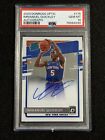 2020 Panini Optic Immanuel Quickly Rated Rookie Autograph PSA 10 Gem Mint