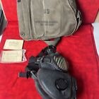 VINTAGE U.S. MILITARY GAS MASK M19C2 w/ FIELD M17 SERIES GAS MASK CARRIER