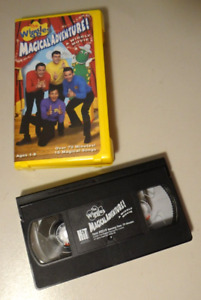 The Wiggles - Magical Adventure - A Wiggly Movie 2006 VHS Clam Shell rare