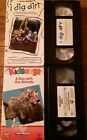 I Dig Dirt Kidsongs A Day With The Animals (2VHS, 1995,1986) CHILDREN