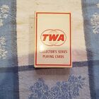 Vintage TWA Airlines Travel Deck of Playing Cards Collectors