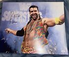 RAZOR RAMON SCOTT HALL SIGNED 21X18 JSA AUTHENTICATED With Toploader