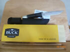 Buck 117 BKS Brahma Small Fixed Blade Knife USA With Leather Sheath - NIB