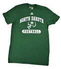 adidas Mens North Dakota Fighting Hawks Football The Go-To-Tee Shirt NWT S-2XL