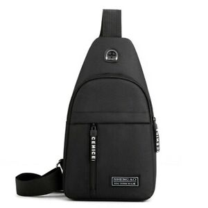 Sports Sling Bag Crossbody Small Backpack Daypack Travel Cycling Hiking Work Bag