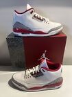 Nike Air Jordan 3 Retro Cardinal Red Men's Size 13 CT8532-126 New DS