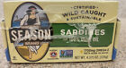 Season Sardines in 100% Olive Oil, 4.375-Ounce Tins PACK OF 10 - FREE SHIPPING
