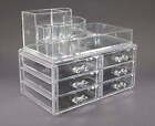 Cosmetics Makeup Jewelry Organizer 6 Drawers 8Compartments.