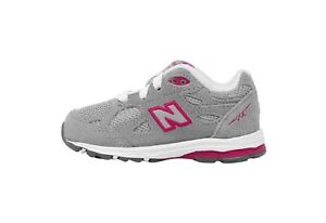 New Balance 990 Toddler Walking Running Shoes Sneakers KJ990GPI - Grey/Pink