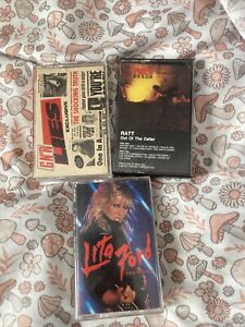 Tape Cassette Lot Heavy Metal Guns N Roses