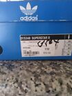 Adidas Superstar Shell toe Grey, Laces, Used Special Occasion,With Box.