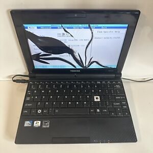 Toshiba NB505-N500BL 10.1” Mini Laptop Intel Atom 1.66GHz 1GB RAM