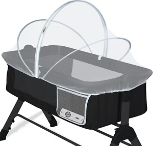 Orzbow Mosquito Net for Baby Bassinet to Keep Cats Out, Toddler Bassinet Bedside
