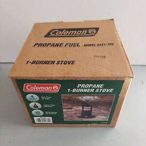 Coleman 1 (one) Burner Stove #5431-900 - Made in USA- New in Orig. Box
