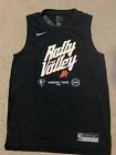 NEW Phoenix Suns Game-Issued City Edition Sleeveless Shooting Shirt - 2021-22
