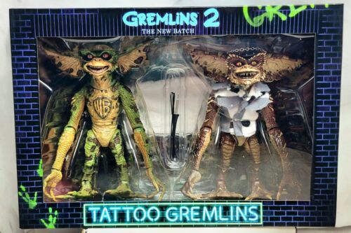 2-pack TATTOO GREMLINS 2 The New Batch NECA Reel Toys 1:10 SEALED NEW 2022