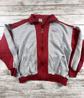 Vintage Reebok Sweatshirt Jacket Men's Zip Athletic Tag Sz XL