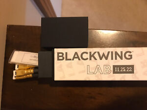 Blackwing Lab 11.25.22 Complete Box Dozen Pencils Soft Erasers Included!
