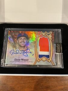 David Wright 2022 Topps Dynasty  Patch Auto /10 Mets