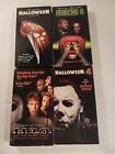 New ListingLot of 4 Halloween VHS Tapes Halloween I and II,h20,4