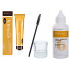 Biosmetics Intensive Eyelash & Eyebrow Tint 4 Pcs Kit w/'6' dev. [Choose Color]