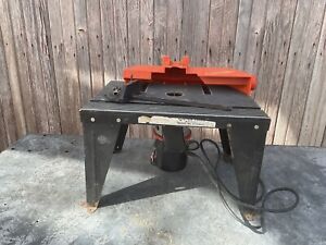 Craftsman Router Table And 1 Hp Router Table Model 2544