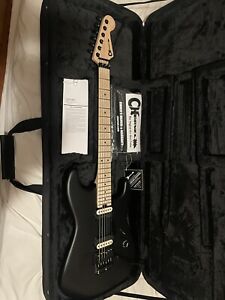 Charvel Pro-Mod Jim Root Signature San Dimas Satin Black Electric Guitar w/ Case