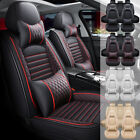 Faux Leather Car Seat Cover Full Set For Honda Accord/Civic/CR-V/Clarity/Insight (For: 2008 Honda Accord EX Sedan 4-Door)