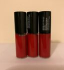 Lot of 3 Lancome Matte Shaker Liquid Lipstick 374 DEEP RED Sample