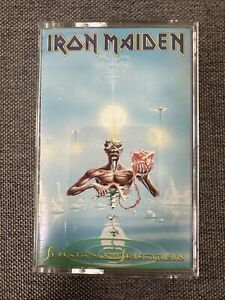 IRON MAIDEN Seventh Son Of A Seventh Son Cassette Tape 1988 Heavy Metal