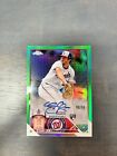 New Listing2023 Topps Chrome Update Evan Lee RC On-card Auto Green Refactor /99 Nationals