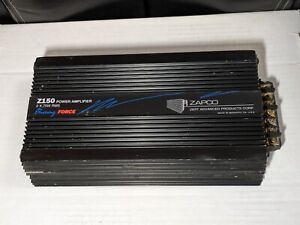 Zapco Z150 Power Amplifier Tested Working Driving Force Old School Amp 2 Channel