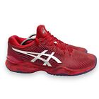 Asics Court FF Men's Size 11 US 1041A089 Cranberry Red Low Top Athletic Shoes
